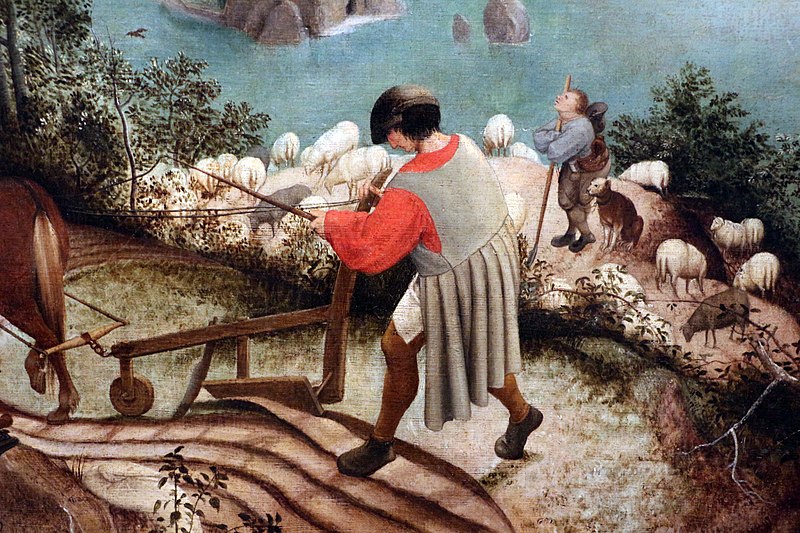 File:Pieter bruegel il vecchio, caduta di icaro, 1558 circa 04.JPG