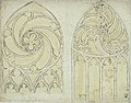 Pisanello arhitektuuriskitsid. Codex Vallardi 2529