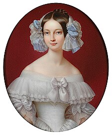 Helena Meklenbursko-Schwerinská (Nicolas-Marie Moriot, 1842)
