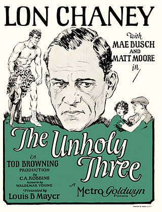 <i>The Unholy Three</i> (1925 film) 1925 American silent film