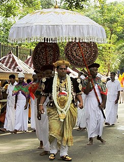 Pradeep Nilanga Dela Chief Custodian of Sri Dalada Maligawa