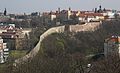 Збереглася частина готичних укріплень Праги