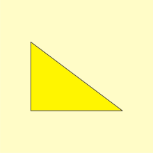 Animation showing another proof by rearrangement Pythagoras-2a.gif