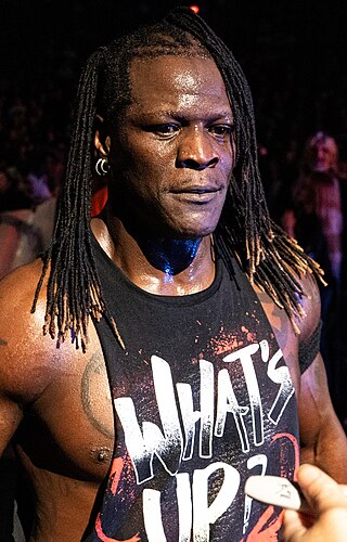 <span class="mw-page-title-main">R-Truth</span> American professional wrestler