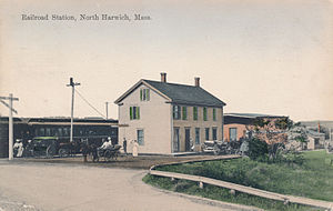 Железнодорожный вокзал, Норт-Харвич, Массачусетс - № 116006.jpg
