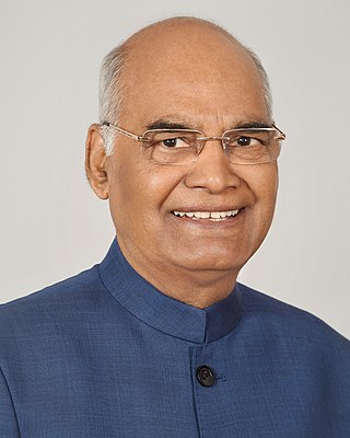 <span class="mw-page-title-main">Ram Nath Kovind</span> President of India from 2017 to 2022
