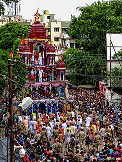 Serampore City in West Bengal, India