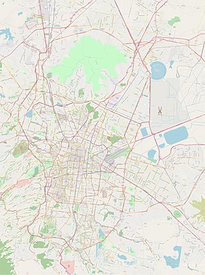 Mapa de localização/Região Metropolitana do Vale do México