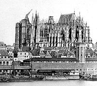 Katedrala amaitu gabe 1856an