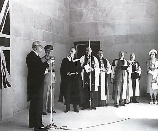 The Memorial Great Hall at Ridley College was opened in 1950 and dedicated to alumni who lost their lives in World War II.