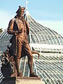 Statue of Robert Burns by J. Massey Rhind near Phipps Conservatory, Pittsburgh