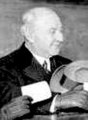 Robert M. Sweitzer, Cook County clerk, voting in 1919.jpg