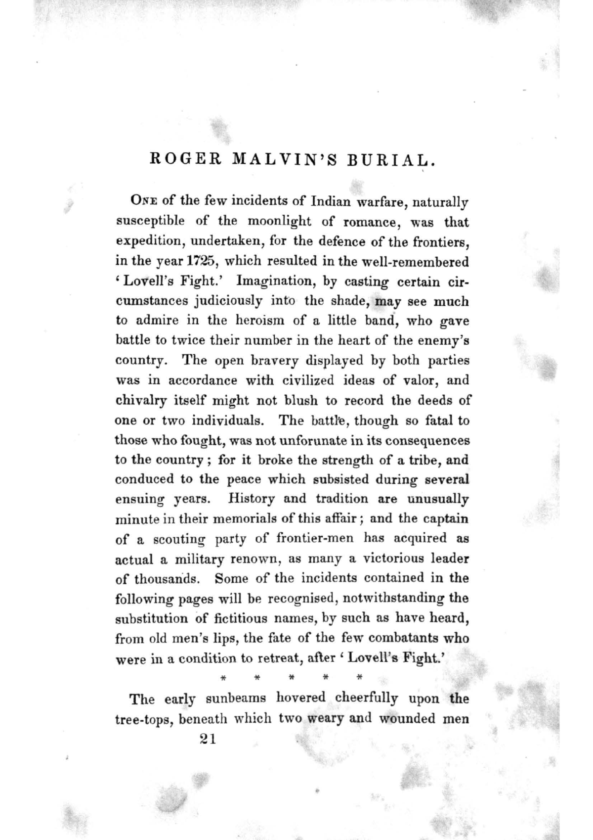 Roger Malvins Burial Wikipedia