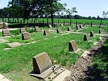 Rohwer Memorial Cemetery, declared a National Historic Landmark in 1992 Rohwer War Relocation Center 010.jpg