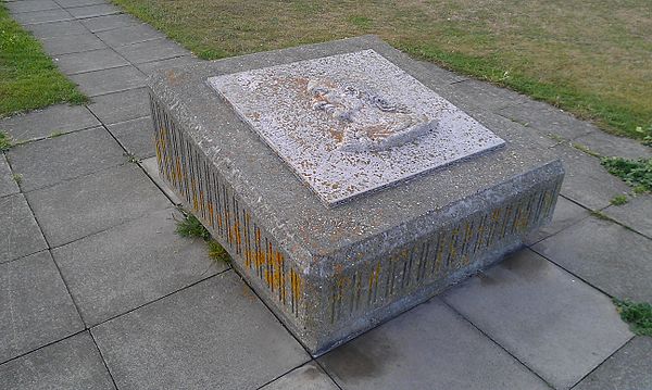 A monument to the Roman conquest of Britain, in Walmer