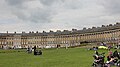 * Nomination Royal Crescent in Bath, UK. --Perituss 11:59, 5 April 2024 (UTC) * Decline  Oppose Not sharp at all, perspective isn't good, CAs everywhere. Not a QI. --Sebring12Hrs 13:26, 13 April 2024 (UTC)  Oppose Everything's fine except for the two strollers in the foreground right. --MB-one 13:30, 13 April 2024 (UTC)  Comment People can be retouched, but in this image I tried to show not only the building, but also the public space around it. Thanks for the review. --Perituss 18:53, 13 April 2024 (UTC)