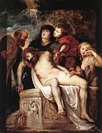 Gurutzetik eraistea, Peter Paul Rubens. 1602