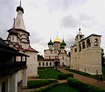 Russia-Suzdal-St Euthymius Monastry-Transfiguration Cathedral-Belfry.jpg