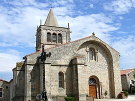 The church in Saint-Nizier-de-Fornas