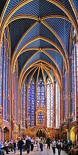 Sainte-Chapelle French royal chapel in Paris, France