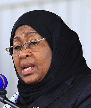 <span class="mw-page-title-main">Samia Suluhu Hassan</span> President of Tanzania since 2021