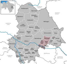 Samtgemeinde Boldecker Land - Carte