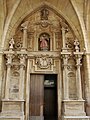 entrée de l'église Saint Vincent