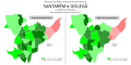 Transferência territorial entre os municípios de Santarém e Golegã (Portugal) ocorrida em 2013