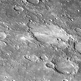 <span class="mw-page-title-main">Savage (crater)</span> Crater on Mercury