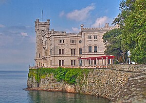 Schloss Miramare: Geschichte, Architektur, Parkanlage