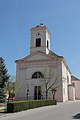 Deutsch: Pfarrkirche in Schrattenberg, Weinviertel   This media shows the protected monument with the number 23398 in Austria. (Commons, de, Wikidata)