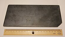 A piece of cut blackplate, 4 mm thick Schwarzblech.jpg