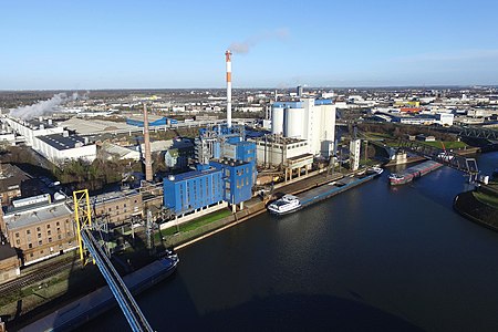 Sels luftbild fabrik