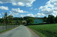 Čeština: Severozápad vsi Semtín v okrese Benešov ve Středočeském kraji. English: North-west of the village of Semtín, Benešov District, Central Bohemian Region, Czech Republic.