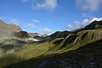 The Sentenboden, headwaters of the Trojer Almbach