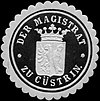 German sealing stamp of the town