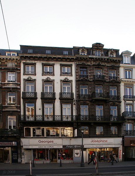 26 rue Léopold, Liège, the house where Simenon was born