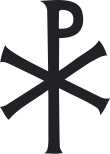 Kristův monogram (chí-ró)