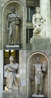 Thumbnail for Soviet-era statues