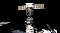 Soyuz MS-16 spacecraft docked to the Poisk module.jpg
