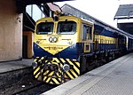 Srí Lanka Railways třída M11 - 951 dieselová elektrická lokomotiva.jpg