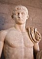 Statue of Gaius Caesar (detail), grandson of Augustus, 1st cent. B.C. - 1st cent. A.D. Archaeological Museum of Corinth, Corinthia, Greece.