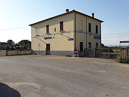 Stația Sipicciano - street side.jpg