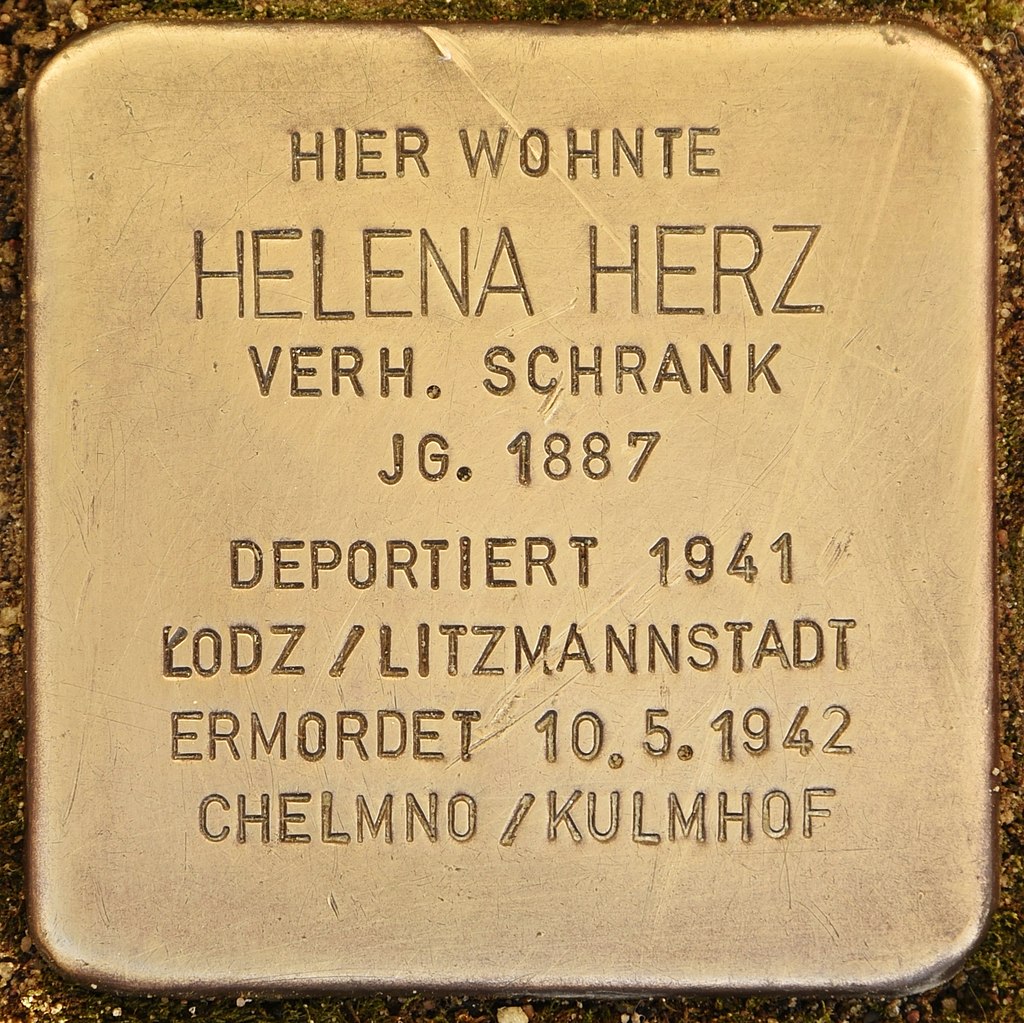 Stolperstein für Helena Herz (Monheim am Rhein).jpg