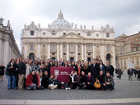 Students in rome