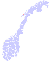 Localisation de Svolvær