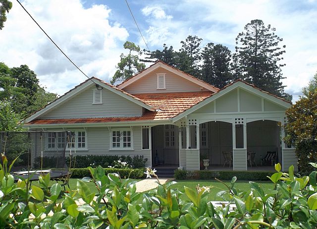 Swain House on Laurel Avenue was listed on the Queensland Heritage Register in 2003