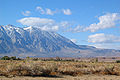 Wheeler Crest from Owens Valley