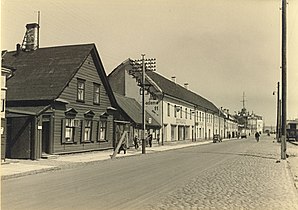 Улица в 1938 году