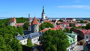View from Patkuli, Tallinn